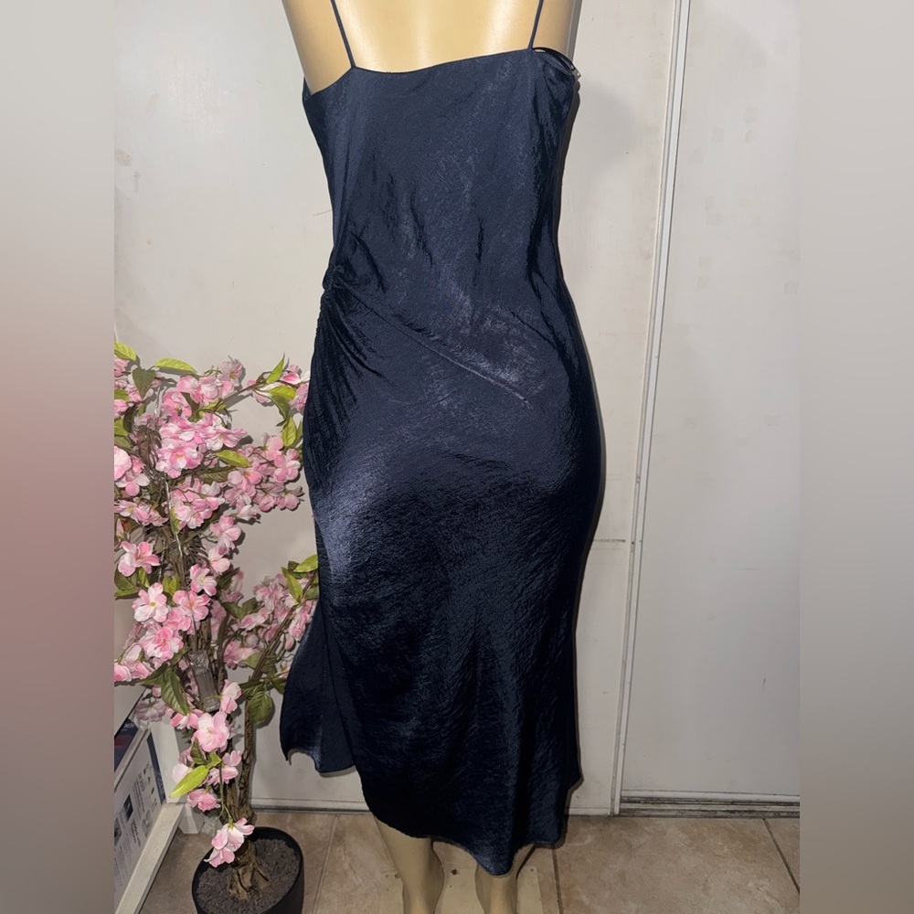 Zara Deep Blue Dress size xs - Picture 4 of 7